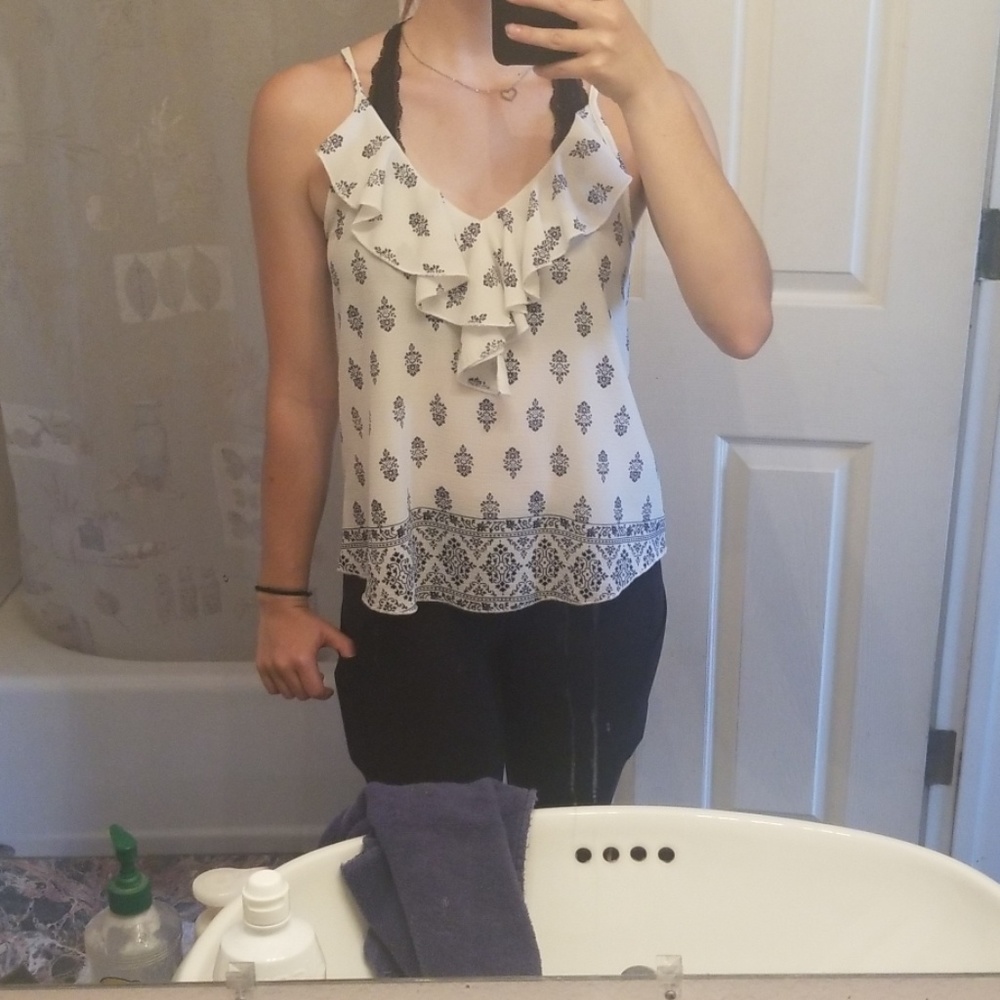 Patterned tanktop